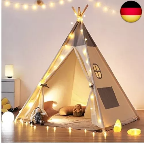 Kids Teepee Tent Foldable Children Play Tents Indoor-Outdoor.Playhouse Girl Boy,