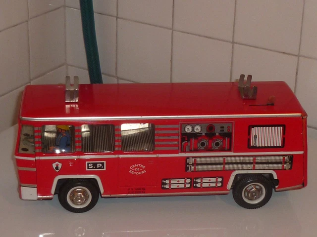 Ancien Jouet Camion Pompier pas cher - Rakuten