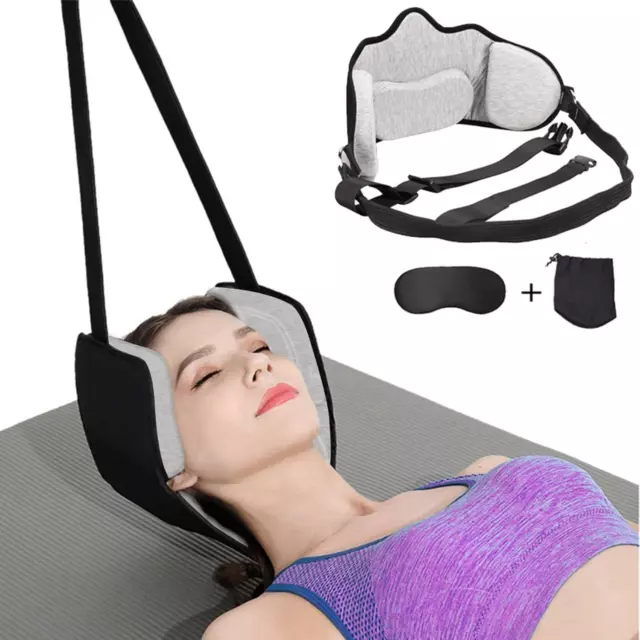 Neck Head Hammock, Cervical Traction Device, Portable Neck Stretcher Neck Pain R