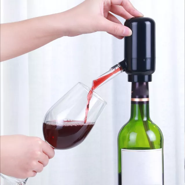 Electric Wine Aerator Pourer Spout Automatic Dispenser Decanter Pump One-Touch