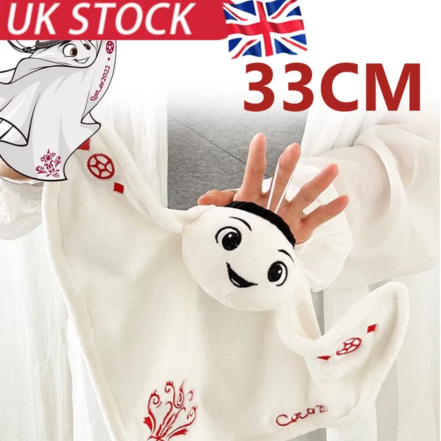 THE 2022 QATAR FIFA World Cup La'eeb Mascot Plush Doll Soft Toys for