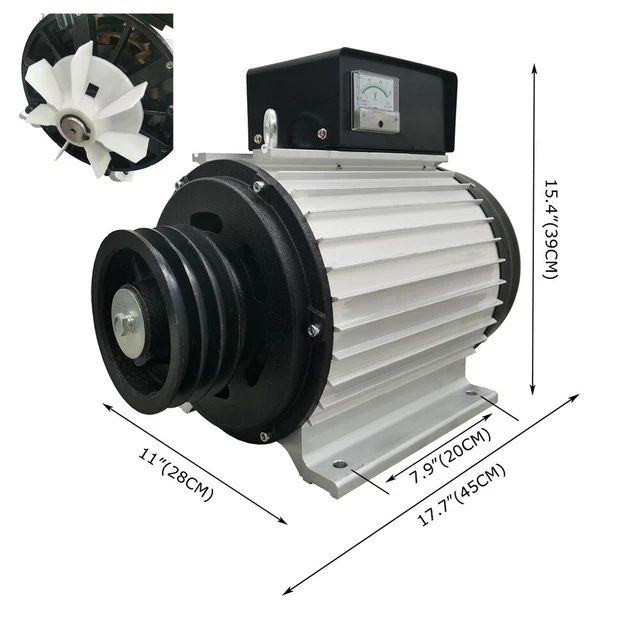 FREQUENCY CONVERSION BRUSHLESS Rare Earth Permanent Generator