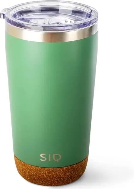 Travel Coffee Mug Spill Proof Insulated Tumbler with Lid, Leak Proof Stainless S