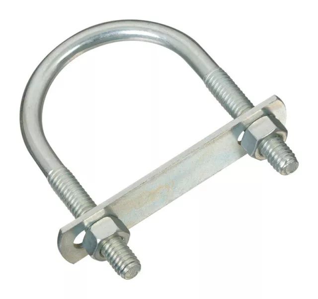 National Hardware N222-166 Zinc-Plated Steel #532 U-Bolt 5/16 x 2 x 3-1/4 in.