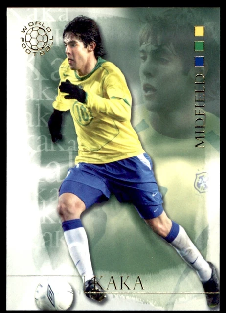 2006 FUTERA UNIQUE WORLD FOOTBALL #49 KAKA