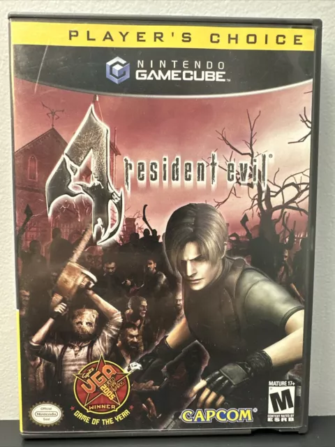 Resident Evil 4 (Nintendo GameCube, 2005 Double Disc Set (M10) on eBid  United States