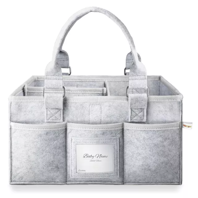 Diaper Caddy Organizer for Baby Essentials, Newborn Essetials Must Haves, Baby R