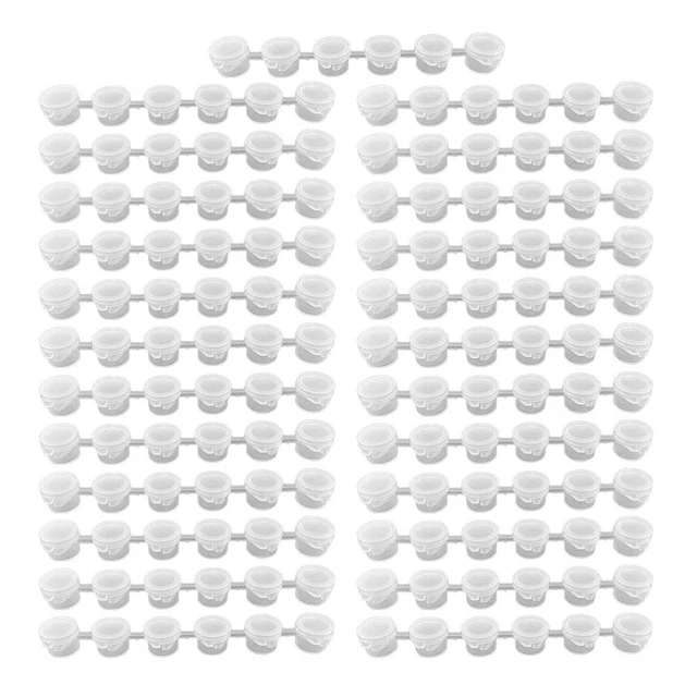 SHIDOW Mini-Aquarell-Dose 12 Mulden – 5,9 X 4,7 Cm, 2 Stück, Tragbare Leere Palette Für Unterwegs
