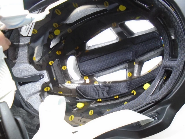 Fox Racing Speedframe Pro MTB Helmet (MIPS) Size Large  BLACK/WHITE ! 8