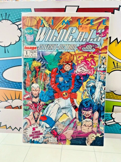 Wild C.A.T.S. Covert Action Teams #1 (Image Comics 1992, Jim Lee) B&B