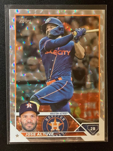 Jose Altuve 2023 Topps Silver Ice Collectors Box Series Houston Astros 🔥📈