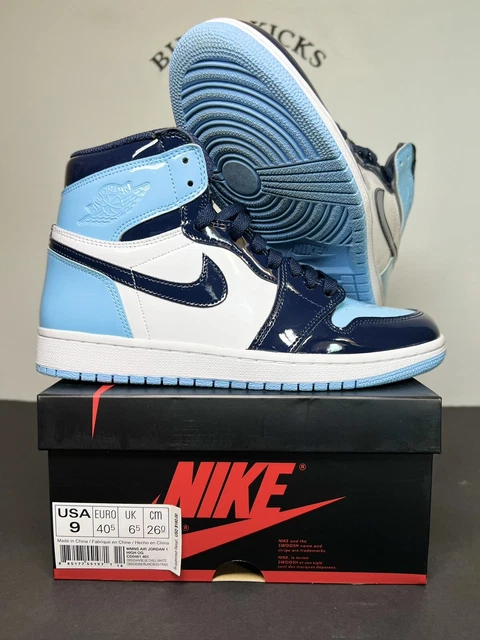 Wmns Size 9 - Jordan 1 Retro High OG Blue Chill, UNC 2019 Og Rare MJ CD0461-401 Wmns Size 9 - Jordan 1 Retro High OG Blue Chill, UNC 2019 Og Rare MJ CD0461-401