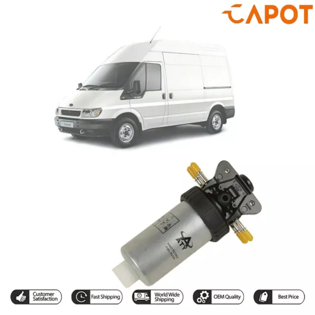 Pour Ford Transit MK6 00-06 Boîtier filtre à carburant diesel + capteur 1309234