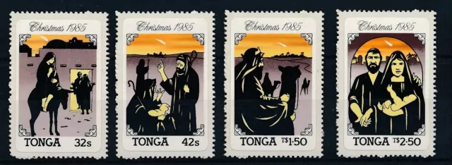 [BIN12968] Tonga 1985 Christmas good set of stamps very fine MNH adhesive