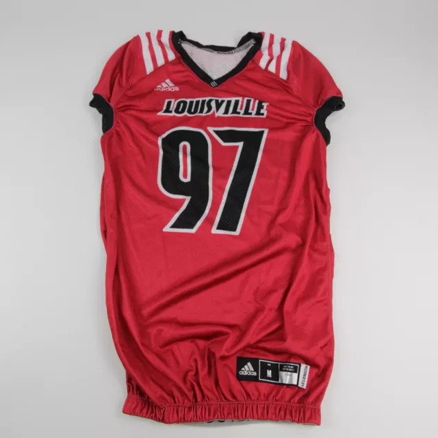 Louisville Cardinals adidas Practice Jersey - Football Men's Red Used