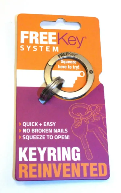 FREEKEY™ System - Squeeze to open Keyring 2