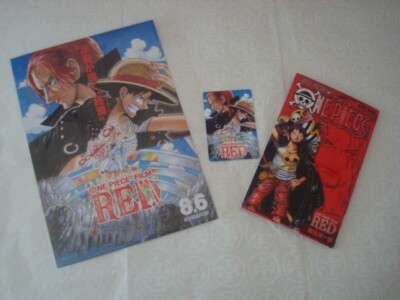 ONE PIECE FILM "Red" Movie Exclusive Comic Vol.4 Billion and a card w