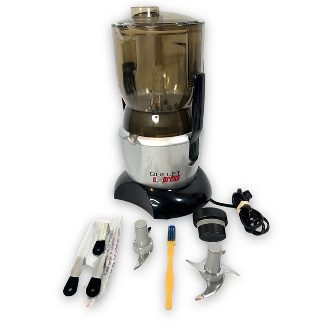 BULLET EXPRESS TRIO MultiFunction Food Processor Mixer Juicer Slicer