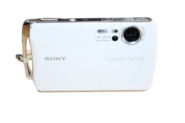 SONY Cyber-shot DSC-T11 コンパクトデジカメ　白 Yahoo!オークション -「dsc-t11」の落札相場・落札価格