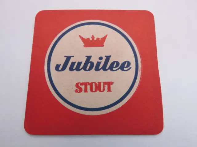 Beer Pub Bar Coaster * Jubilee Stout * Burton Upon Trent England Brewery *