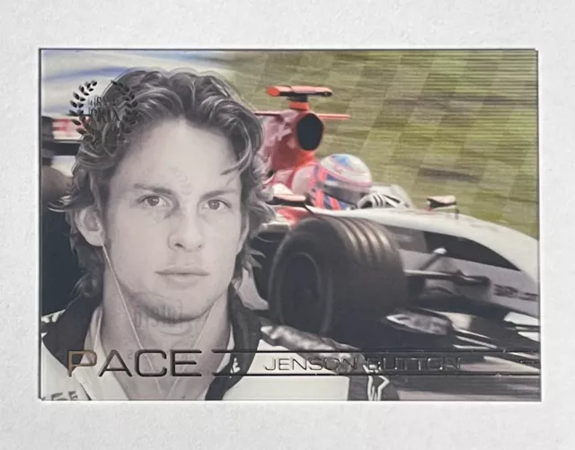 2005 Futera Formula 1 Jenson Button Rookie RC