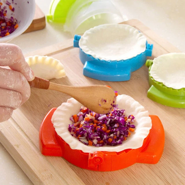 SIMPLE DUMPLING TOOL Jiaozi Maker Device Easy DIY Dumpling Mold Kitchen