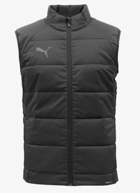 Puma Men Team-Liga ASIA SP Vest Jacket Run Black Casual Top GYM Jersey 65891303