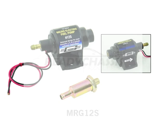 Universal Electric Fuel Pump 4-7psi 35gph 12S