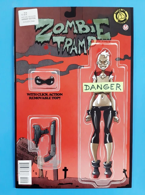 Zombie Tramp #22 Action Lab (2016) Dan Mendoza HTF Risque Low Print Run NM🔥
