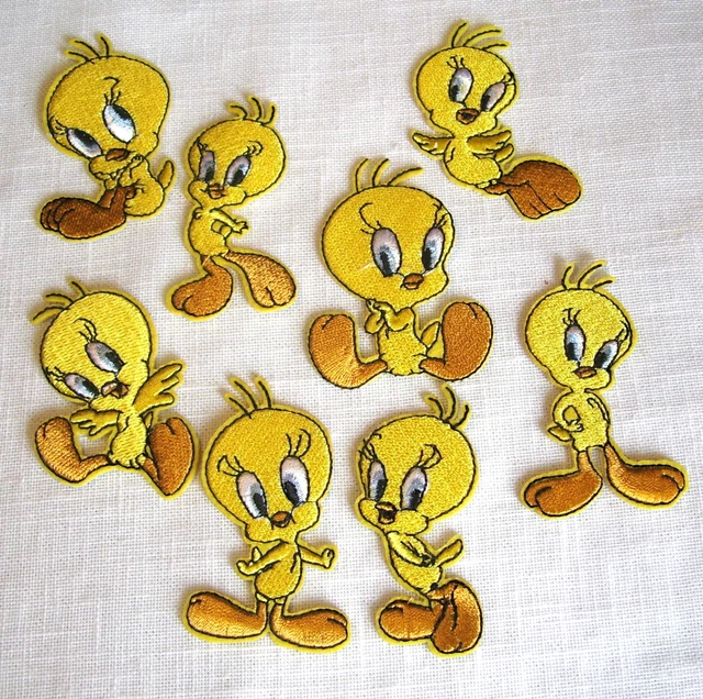 ÉCUSSON PATCH BRODÉ Thermocollant - TÊTE CHAT BLANC GRIS ** 6 X 7 Cm