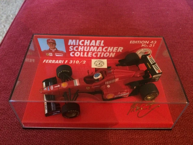 MICHAEL SCHUMACHER 1996 Ferrari F310/2 Collection 31 Minichamps 43 1/43