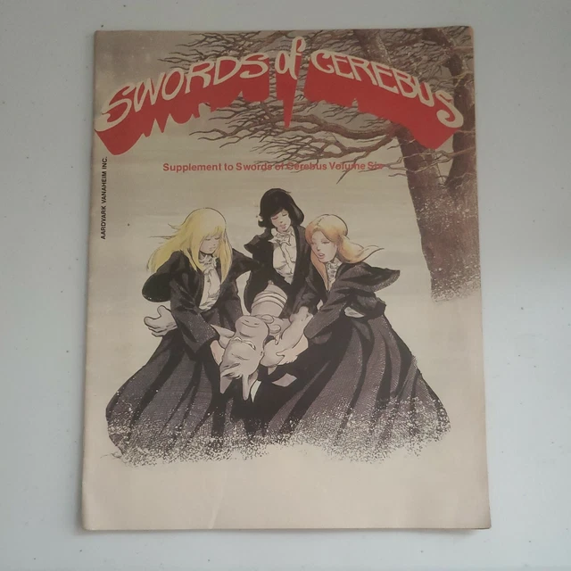 Swords of Cerebus Supplement to 6 Aardvark-Vanaheim Comb Shipping PetethGreek303