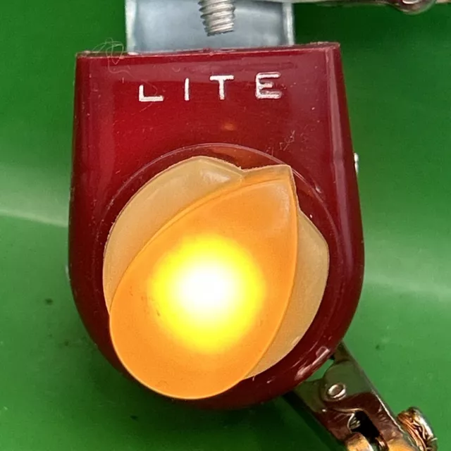 NOS Illuminated Vintage Below Dash Light Switch Model A T B Ford Hot Rat Rod 12V