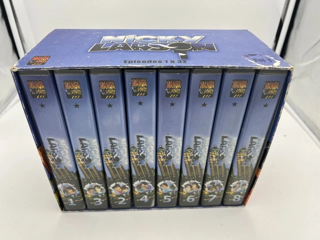 COFFRET VHS NICKY Larson Manga Power Anime City Hunter VHS 1 à 8 EUR 1