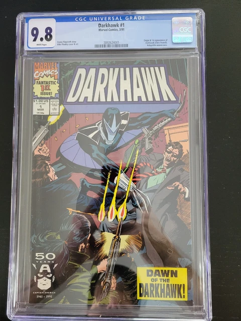 Darkhawk #1 (1991) CGC 9.8 Key Issue 1st App