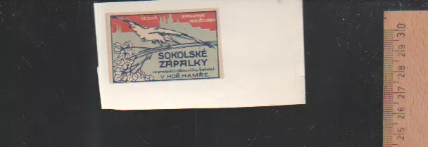 (k10582)   Tschecheslowakei patriotische Marke nach dem 1. Weltkrieg