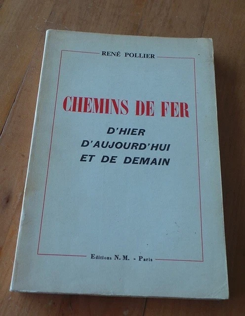SNCF CHEMINS de fer d'hier, d'aujourd'hui et de demain EUR 8,00