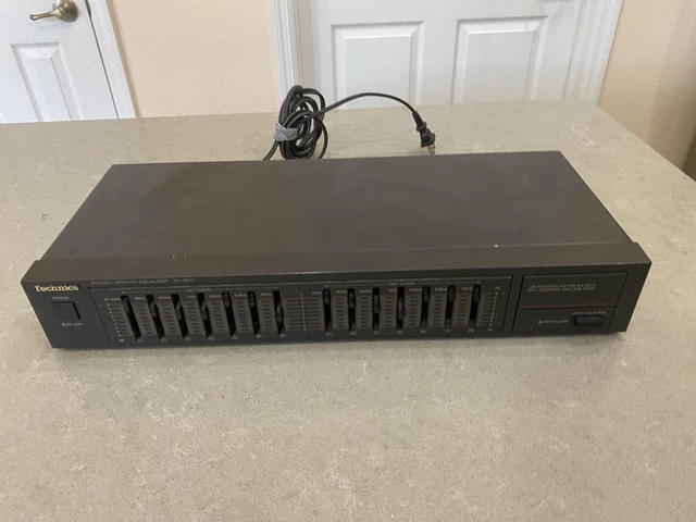 Vintage Technics SH-8017 Égaliseur graphique stéréo EQ Sound Shaper TESTÉ - Canada