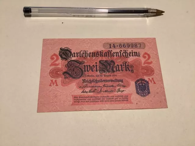 Germany old vintage bank note old money Ref A381