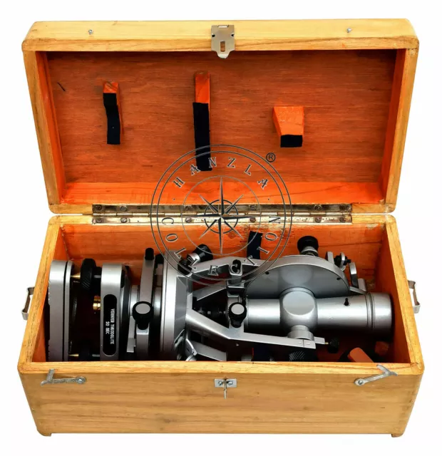 Alidade Theodolite con scatola di legno livello di transito Alidade strumento di rilevamento Alidade Theodolite con scatola di legno livello di transito Alidade strumento di rilevamento