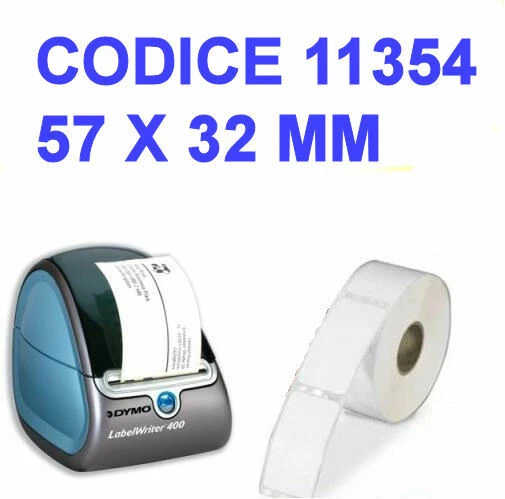 Etichette Termiche Per Dymo Labelwriter | 6 Rotoli Da 1000 Pezzi | 57x32 Mm | Compatibili Con Seiko | Per Spedizioni E Ufficio - Foto 9