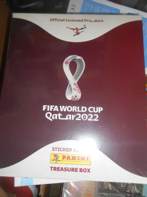 Panini football 2022 qatar scellé album + 90 stickers
