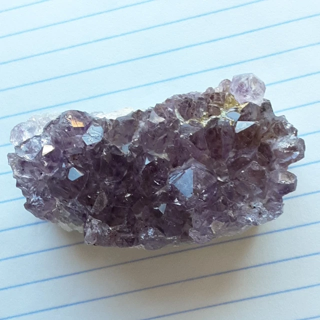 Crystal Allies Natural Specimens Amethyst Crystal Cluster 2.5 x 1.5 x 1 Inches.