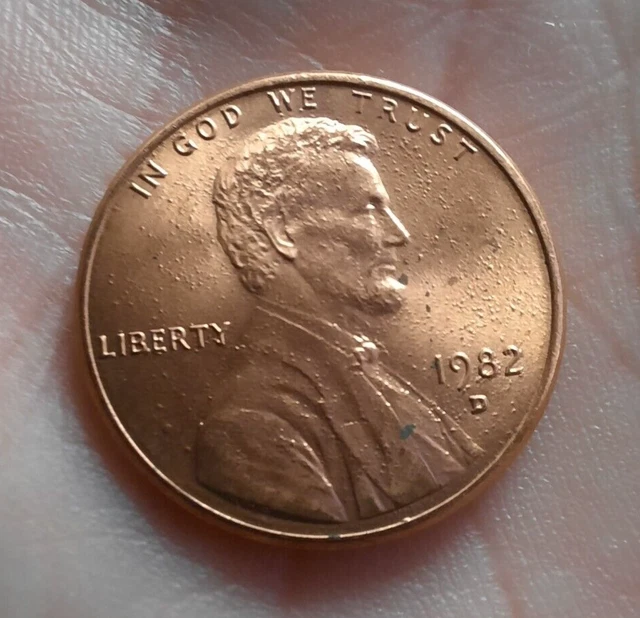 1982 D Lincoln Penny  Small Date ZINC Lightly Circulated
