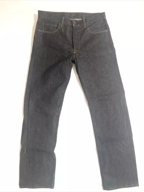 LEVI'S MEN'S 501 Original Fit Jeans Button Fly 34x34 Black NWOT $69 $29 ...