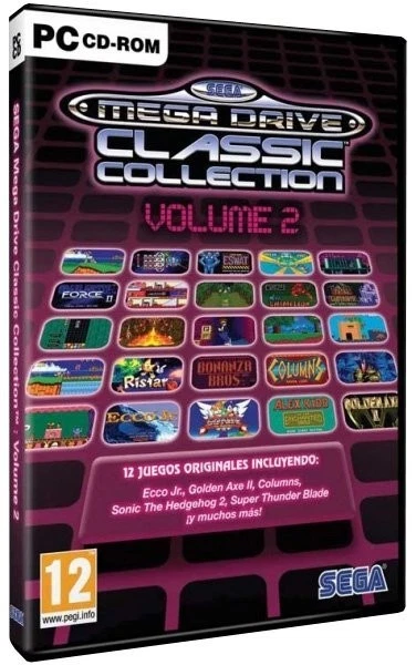 SEGA MEGA DRIVE Col.Vol.2 Juego para PC, Ordenador y Portatil [PAL ...