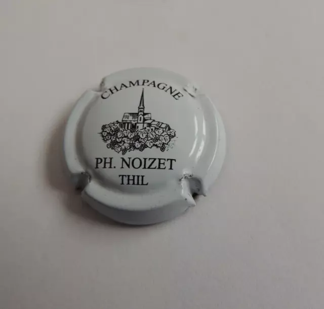 capsule de champagne Noizet Philippe blanc et noir