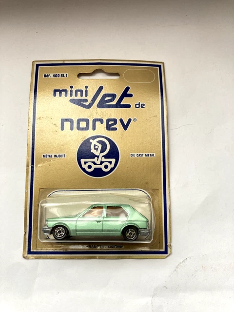 Miniature NOREV CUBE PLASTIGAM N°351 Talbot 1100 Simca, Blanche, échelle 1/43, En Boîte