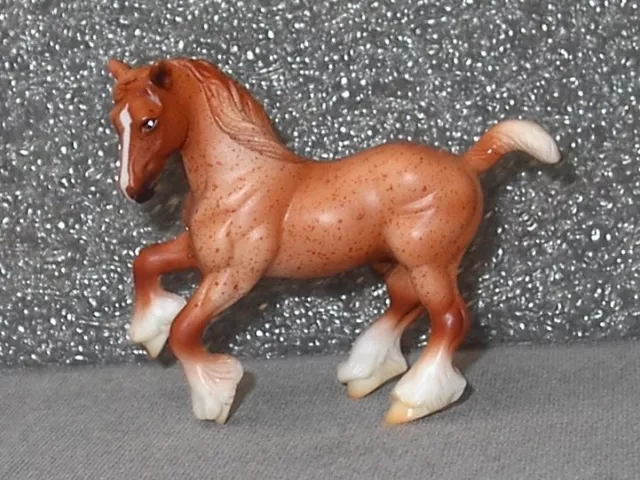 Breyer Stablemate Red Roan Clydesdale #6022 New 15-17 Gentle Giants Gift Set #2