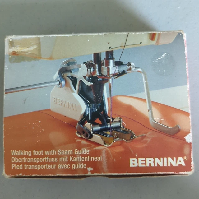 GENUINE BERNINA WALKING Foot with Seam Guide Old Style 003 208 7000